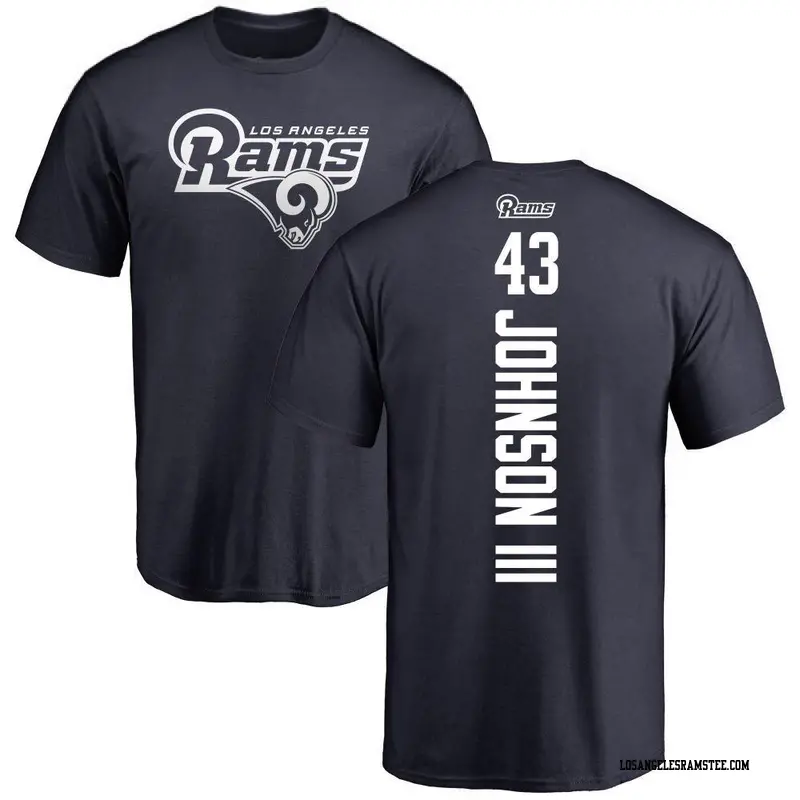 Youth Los Angeles Rams ＃43 John Johnson III Navy Backer T-Shirt
